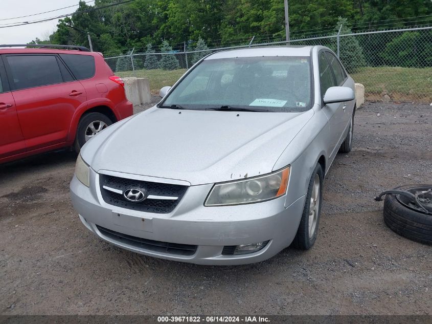 2007 Hyundai Sonata Limited/Se V6 VIN: 5NPEU46F57H164015 Lot: 39671822