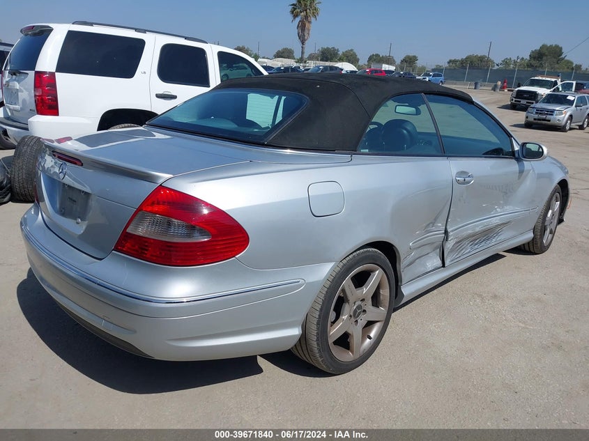 2006 Mercedes-Benz Clk 500 VIN: WDBTK75G46T059919 Lot: 39671840