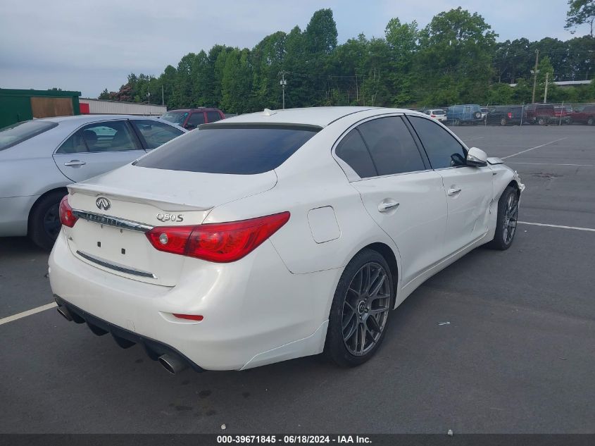 2014 Infiniti Q50 VIN: JN1BV7AR0EM692599 Lot: 39671845