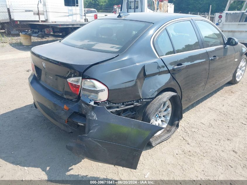 2006 BMW 330 Xi VIN: WBAVD33546KV61587 Lot: 39671847