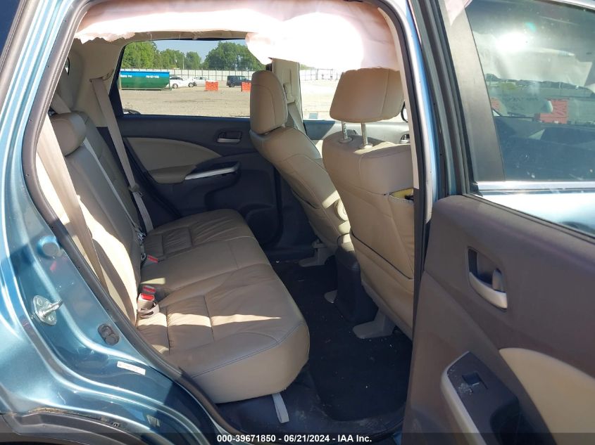 2013 Honda Cr-V Ex-L VIN: 2HKRM3H74DH523402 Lot: 39671850