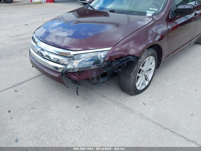 3FAHP0JG6CR291270 | 2012 FORD FUSION