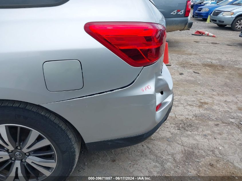 2017 Nissan Pathfinder Sv VIN: 5N1DR2MNXHC652946 Lot: 39671857