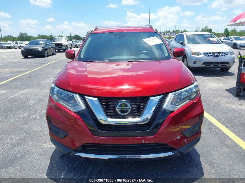 2019 Nissan Rogue Sv VIN: 5N1AT2MTXKC705560 Lot: 39671858