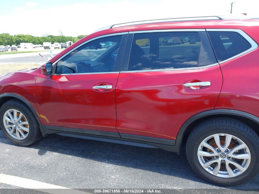 VIN 5N1AT2MTXKC705560 2019 NISSAN ROGUE S/SL/SV