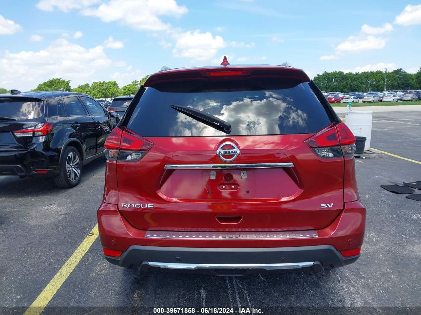 2019 Nissan Rogue Sv VIN: 5N1AT2MTXKC705560 Lot: 39671858