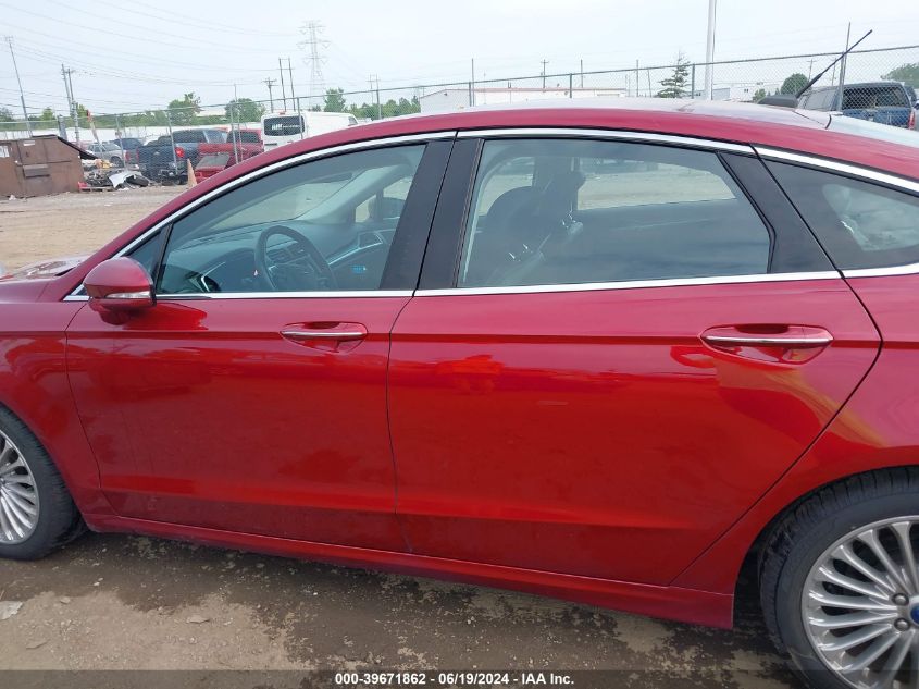 2013 Ford Fusion Titanium VIN: 3FA6P0K94DR102270 Lot: 39671862