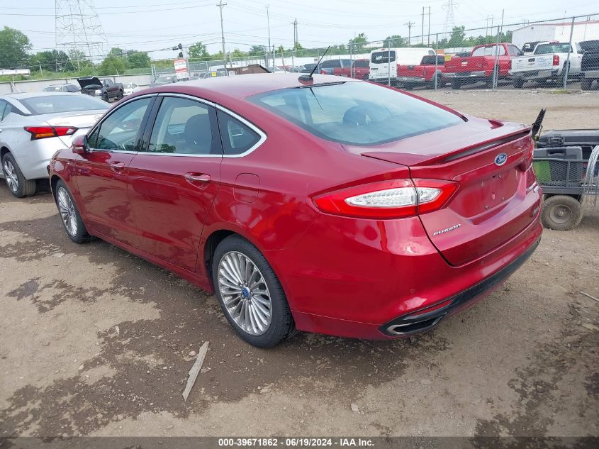 2013 Ford Fusion Titanium VIN: 3FA6P0K94DR102270 Lot: 39671862