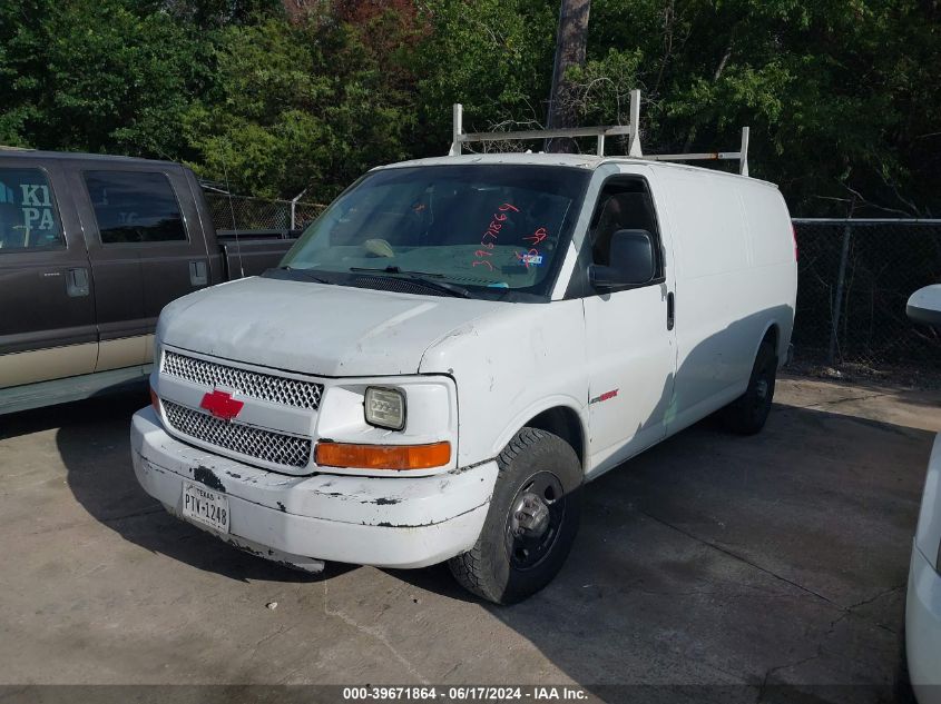 2007 Chevrolet Express Work Van VIN: 1GCGG25V571139345 Lot: 39671864