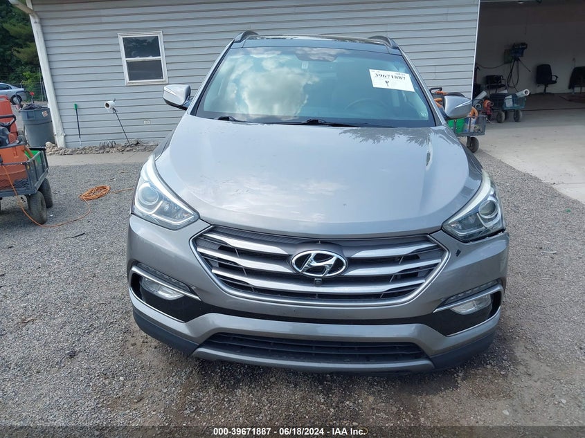 2017 Hyundai Santa Fe Sport 2.4L VIN: 5XYZU3LB6HG445181 Lot: 39671887