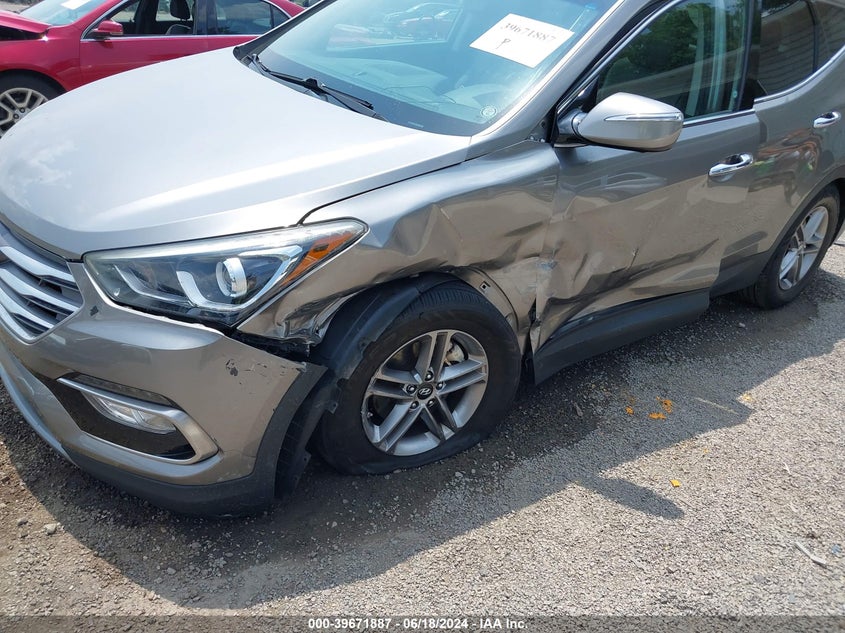 2017 Hyundai Santa Fe Sport 2.4L VIN: 5XYZU3LB6HG445181 Lot: 39671887