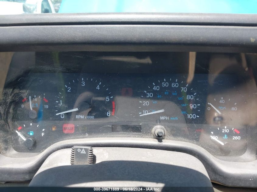 1998 Jeep Wrangler Sport VIN: 1J4FY19S6WP792713 Lot: 39671889