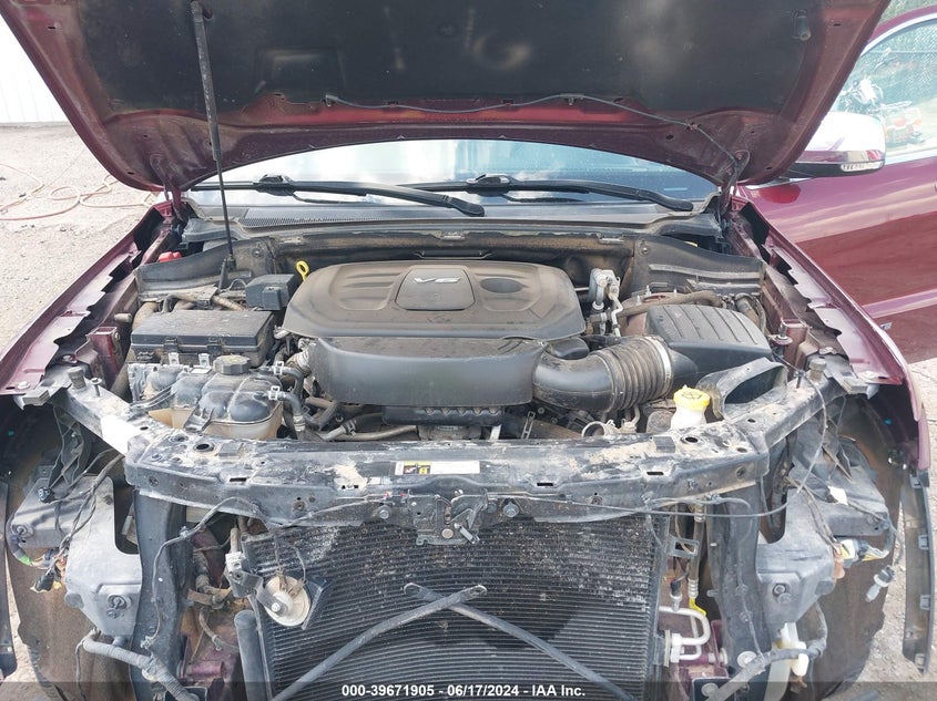 2017 Jeep Grand Cherokee Limited 4X4 VIN: 1C4RJFBG1HC601834 Lot: 39671905