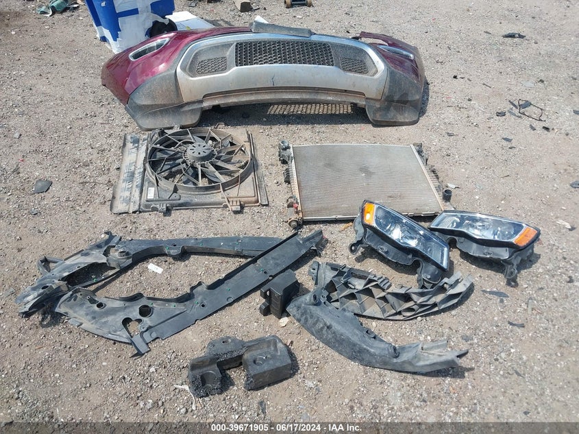 2017 Jeep Grand Cherokee Limited 4X4 VIN: 1C4RJFBG1HC601834 Lot: 39671905