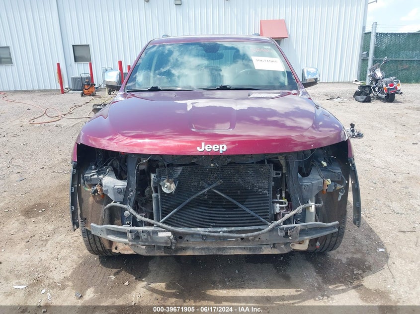 2017 Jeep Grand Cherokee Limited 4X4 VIN: 1C4RJFBG1HC601834 Lot: 39671905