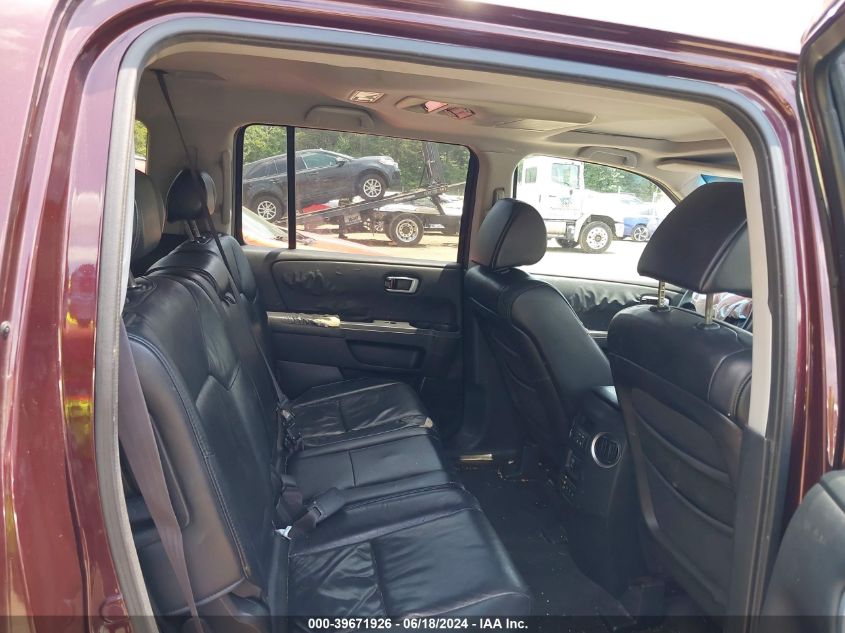 2011 Honda Pilot Ex-L VIN: 5FNYF4H6XBB008063 Lot: 39671926