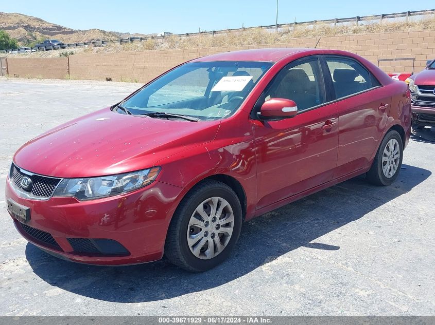 2010 Kia Forte Ex VIN: KNAFU4A22A5247754 Lot: 39671929