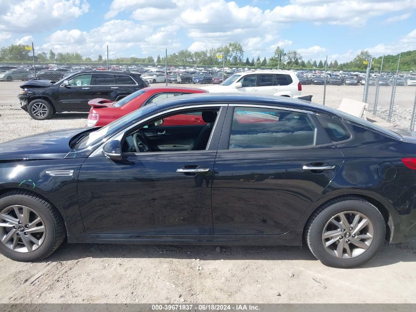 2019 Kia Optima Lx VIN: 5XXGT4L39KG358699 Lot: 39671937