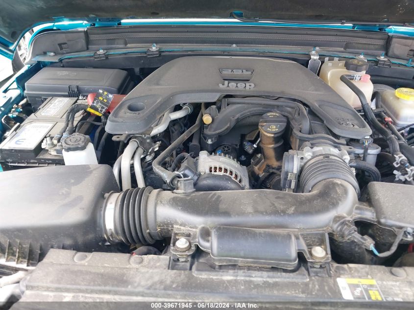 2020 Jeep Wrangler Unlimited Sport VIN: 1C4HJXDG0LW16164 Lot: 39671945