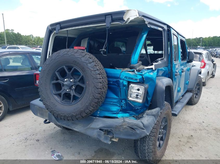 2020 Jeep Wrangler Unlimited Sport VIN: 1C4HJXDG0LW16164 Lot: 39671945