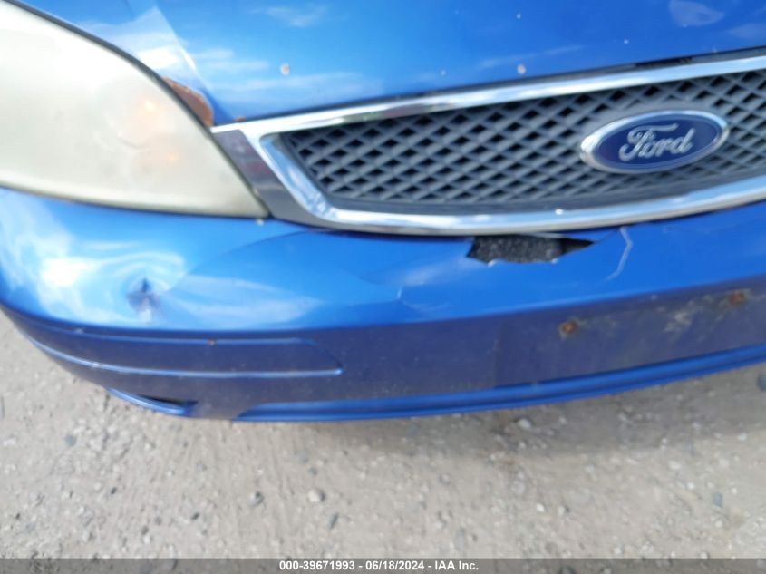 2005 Ford Focus Zx4 VIN: 1FAFP34N45W246847 Lot: 39671993