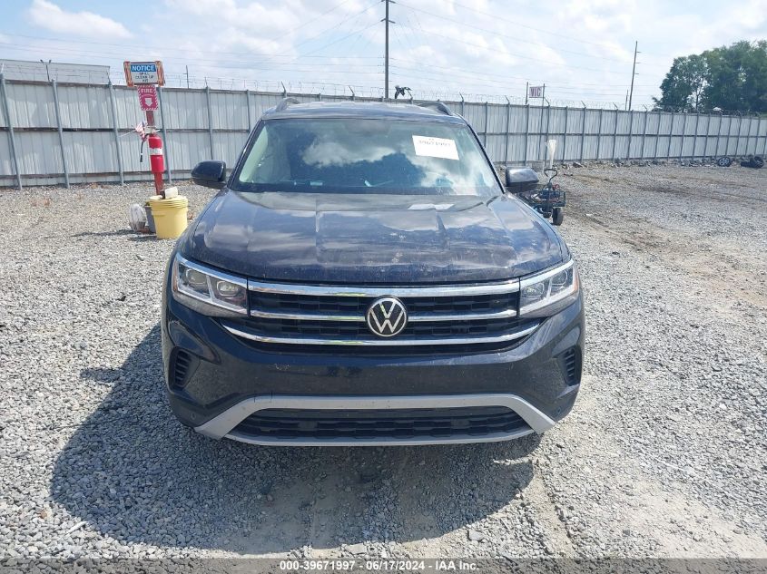 2022 Volkswagen Atlas 3.6L V6 Se W/Technology VIN: 1V2WR2CA1NC539778 Lot: 39671997