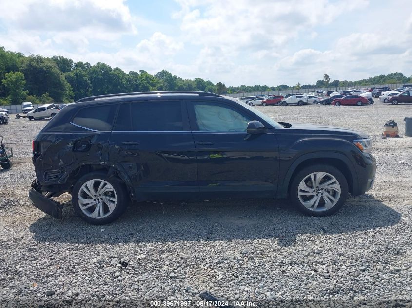 2022 Volkswagen Atlas 3.6L V6 Se W/Technology VIN: 1V2WR2CA1NC539778 Lot: 39671997