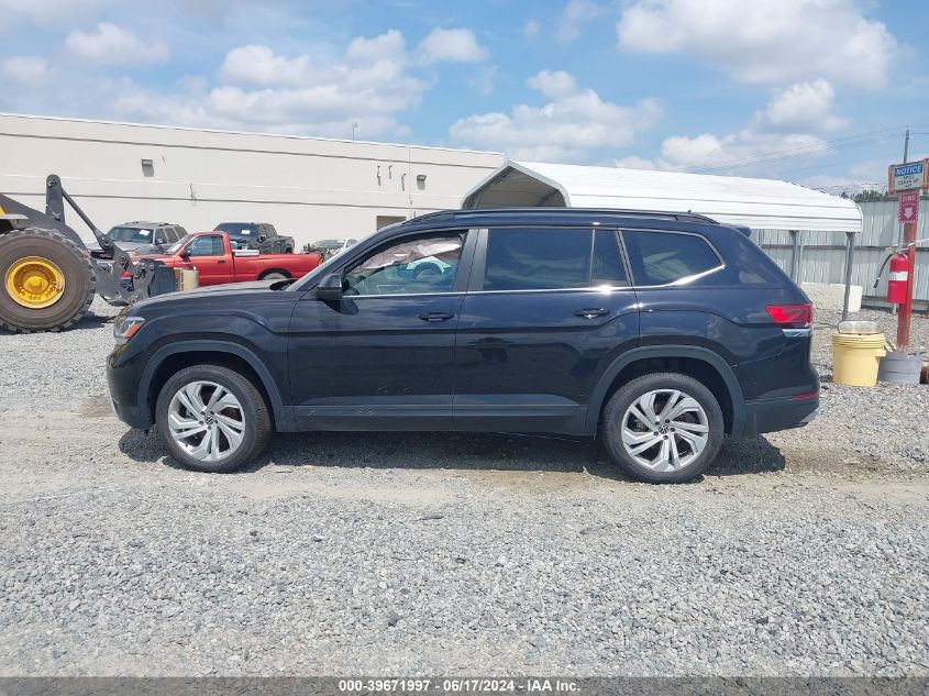 2022 Volkswagen Atlas 3.6L V6 Se W/Technology VIN: 1V2WR2CA1NC539778 Lot: 39671997