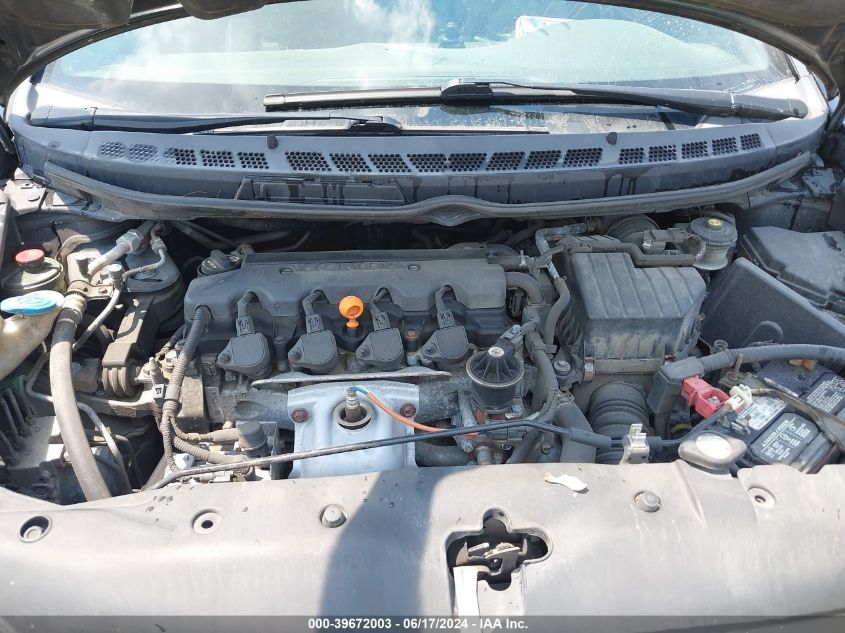 2010 Honda Civic Ex-L VIN: 19XFA1F98AE039186 Lot: 39672003