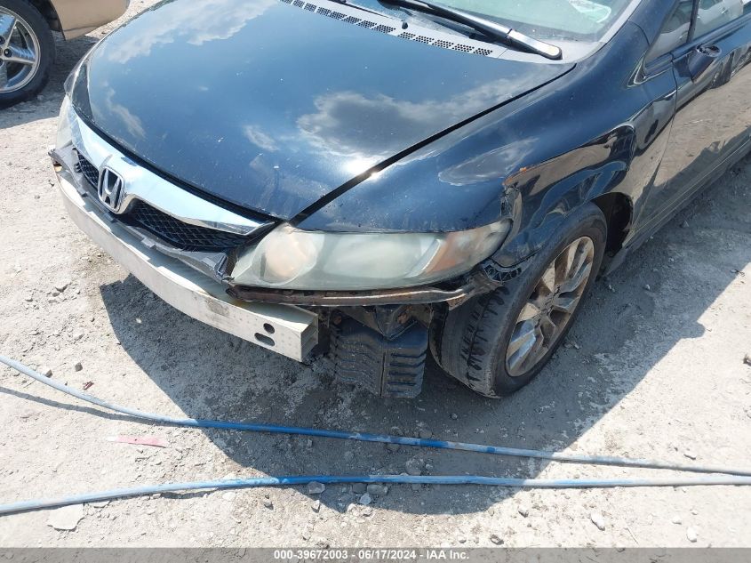 2010 Honda Civic Ex-L VIN: 19XFA1F98AE039186 Lot: 39672003