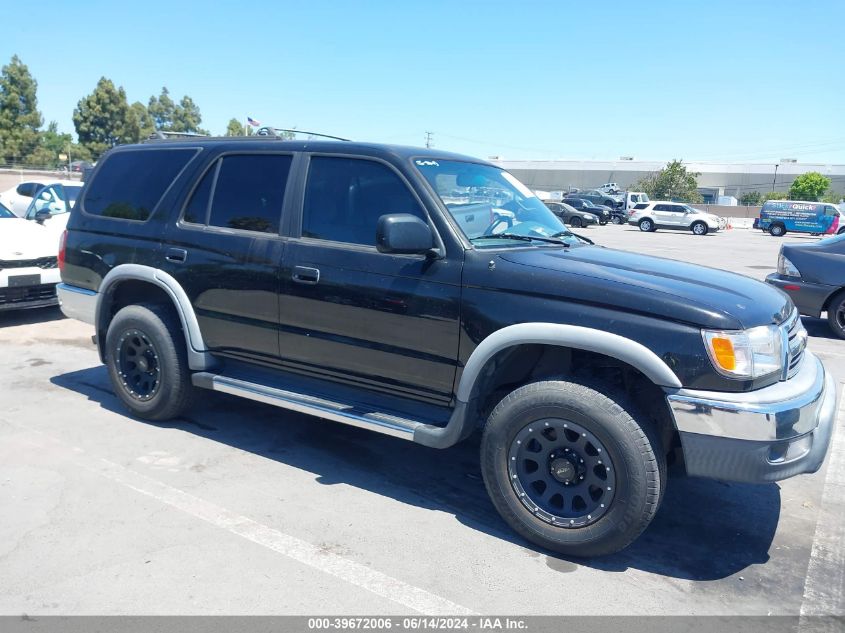 2000 Toyota 4Runner Sr5 V6 VIN: JT3GN86R7Y0144956 Lot: 39672006