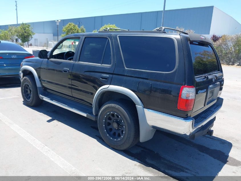 2000 Toyota 4Runner Sr5 V6 VIN: JT3GN86R7Y0144956 Lot: 39672006