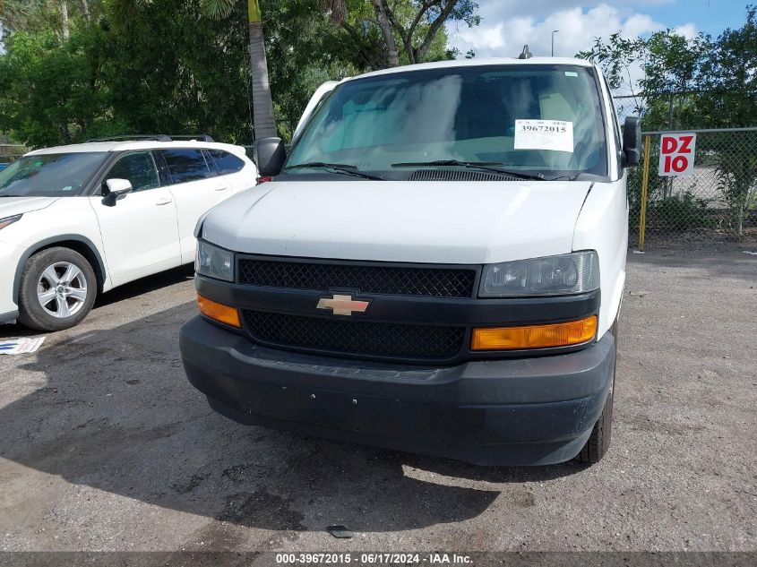 2019 Chevrolet Express 2500 Work Van VIN: 1GCWGAFP4K1219475 Lot: 39672015