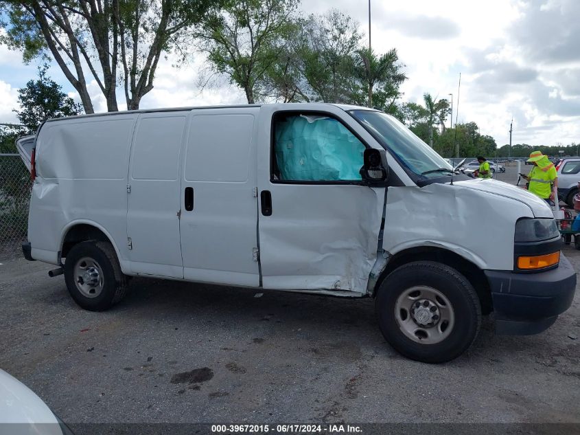 2019 Chevrolet Express 2500 Work Van VIN: 1GCWGAFP4K1219475 Lot: 39672015