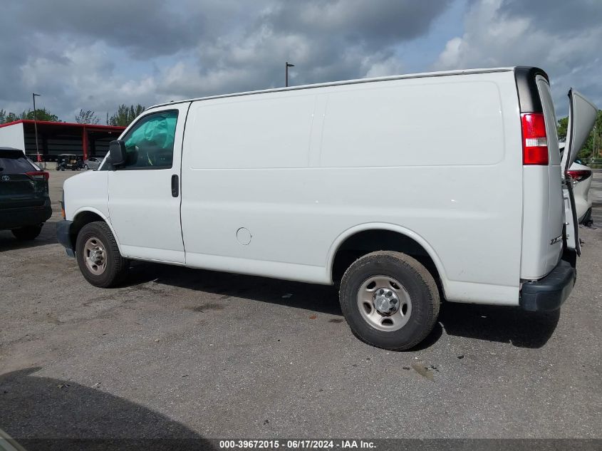 2019 Chevrolet Express 2500 Work Van VIN: 1GCWGAFP4K1219475 Lot: 39672015