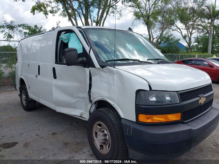 2019 Chevrolet Express 2500 Work Van VIN: 1GCWGAFP4K1219475 Lot: 39672015