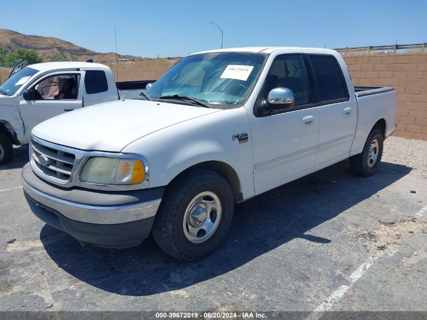 2002 Ford F150 Supercrew VIN: 1FTRW07692KA23915 Lot: 39672019