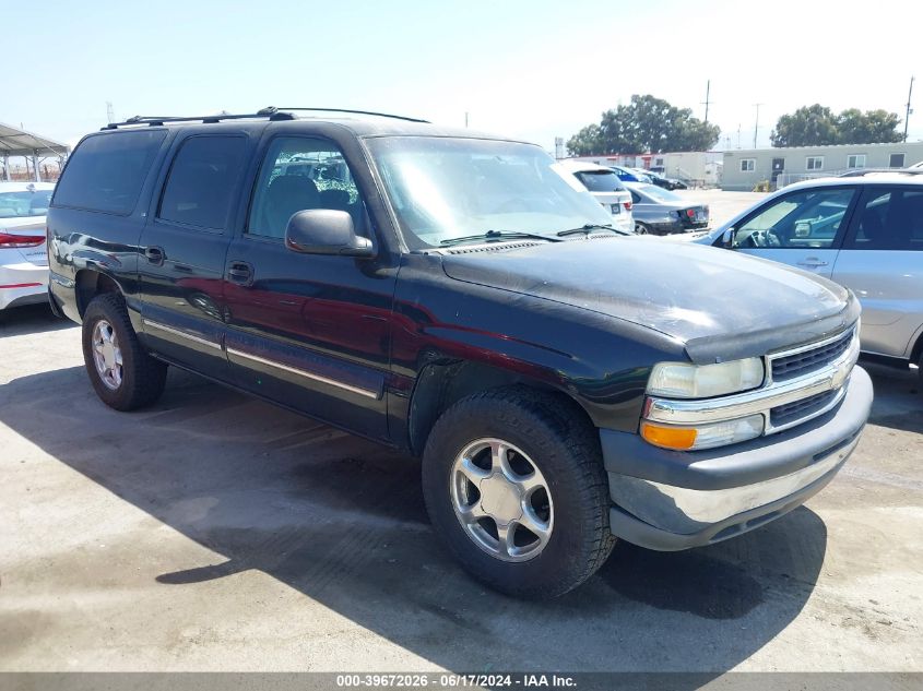 2001 Chevrolet Suburban C1500 VIN: 3GNEC16T21G136137 Lot: 39672026