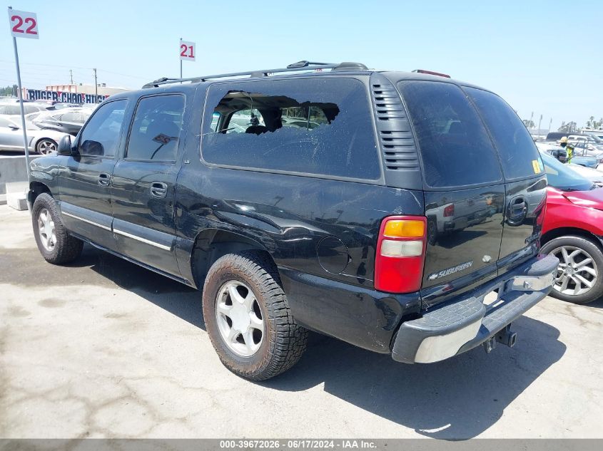 2001 Chevrolet Suburban C1500 VIN: 3GNEC16T21G136137 Lot: 39672026