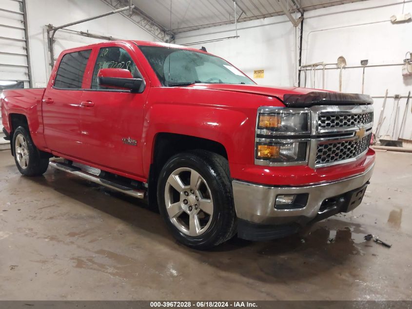 2014 Chevrolet Silverado 1500 1Lt VIN: 3GCUKREC0EG355806 Lot: 39672028