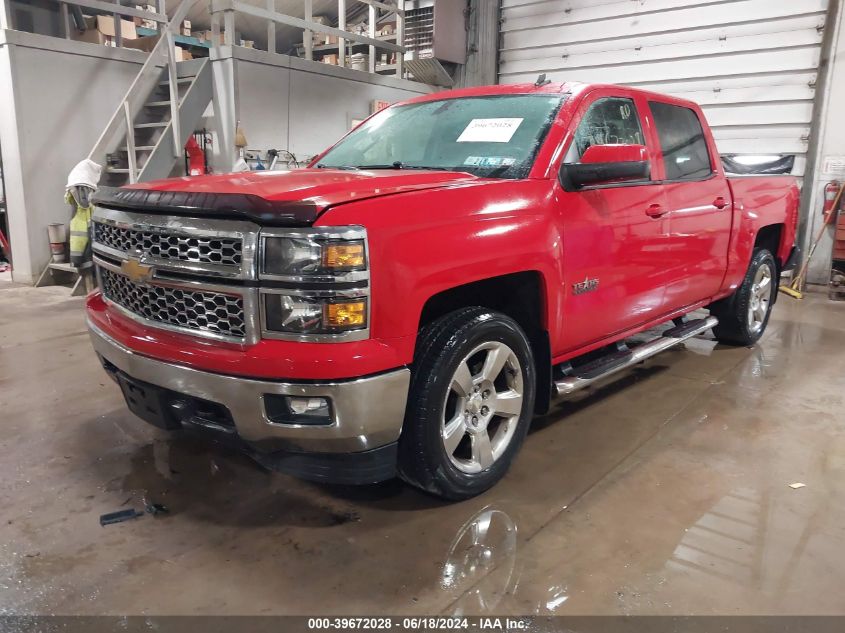 2014 Chevrolet Silverado 1500 1Lt VIN: 3GCUKREC0EG355806 Lot: 39672028