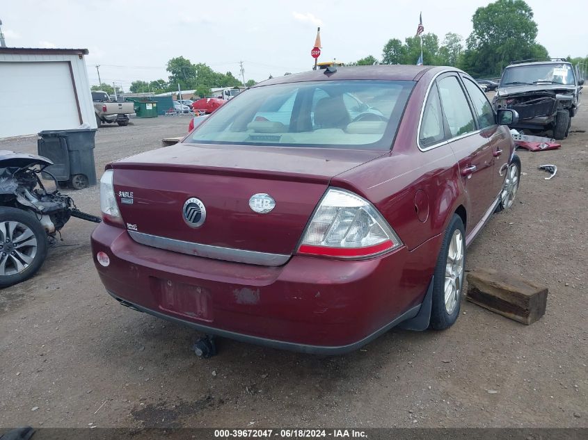 2008 Mercury Sable Premier VIN: 1MEHM42W88G620953 Lot: 39672047