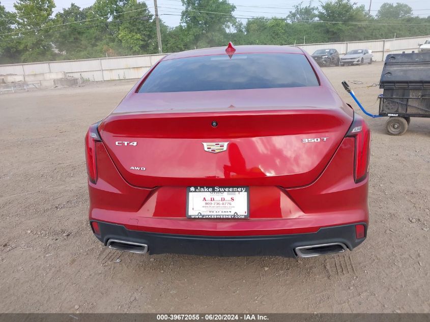 2020 Cadillac Ct4 Luxury VIN: 1G6DK5RK0L0139632 Lot: 39672055