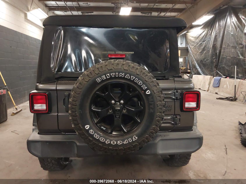 2021 JEEP WRANGLER UNLIMITED WILLYS 4X4 - 1C4HJXDN0MW741475