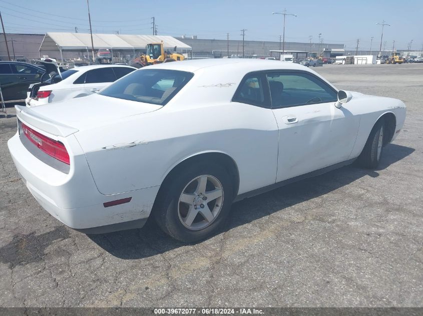 2010 Dodge Challenger Se VIN: 2B3CJ4DV8AH289442 Lot: 39672077