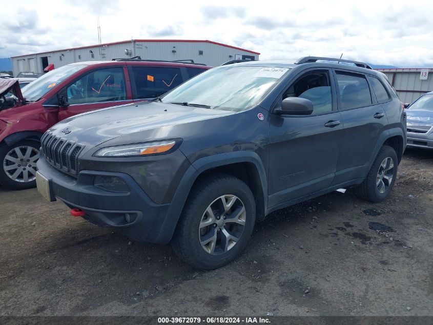 2015 Jeep Cherokee Trailhawk VIN: 1C4PJMBS8FW785276 Lot: 39672079