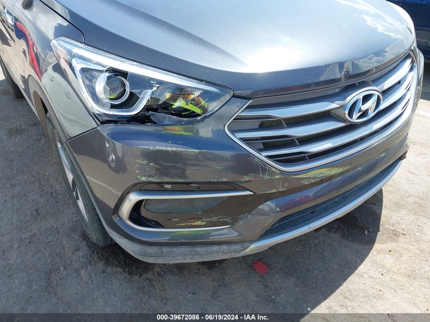 2017 Hyundai Santa Fe Sport VIN: 5XYZT3LB4HG495743 Lot: 39672086