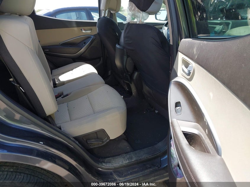 2017 Hyundai Santa Fe Sport VIN: 5XYZT3LB4HG495743 Lot: 39672086