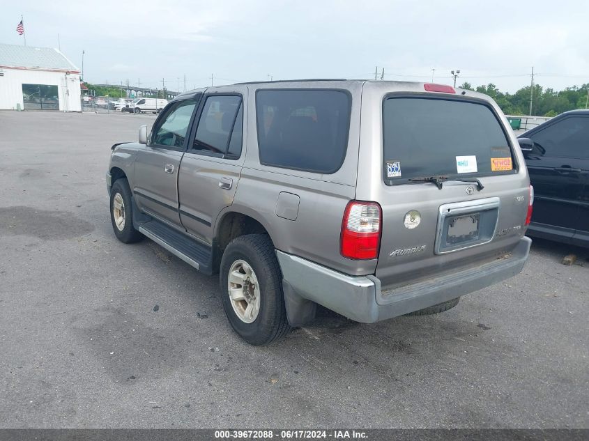 2002 Toyota 4Runner Sr5 V6 VIN: JT3GN86R620249642 Lot: 39672088