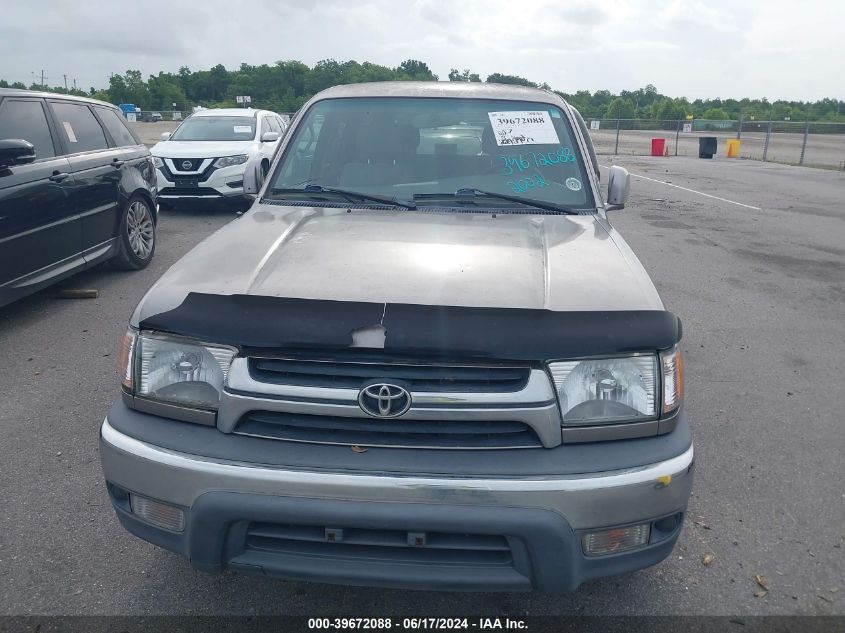 2002 Toyota 4Runner Sr5 V6 VIN: JT3GN86R620249642 Lot: 39672088